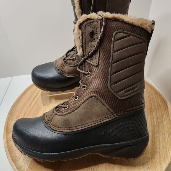 The North Face Shellista IV Boots – Women’s 10.5, Waterproof Winter, Brown - Picture 1 of 12